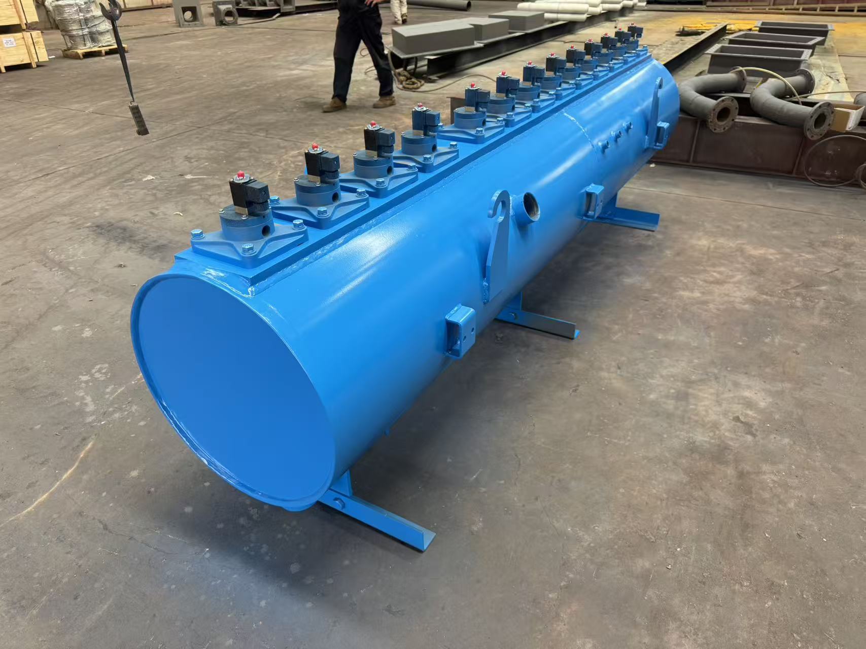 Customized Air Tank para sa Alstom Optipow 135 Pulse Valve