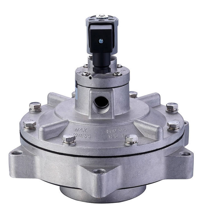 Double diaphragm naka -embed na solenoid pulse valve