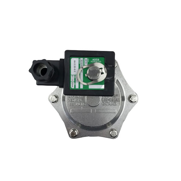 Threaded dust collector power pulse valves